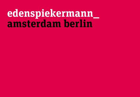 we are edenspiekermann now